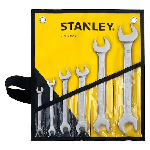 Stanley Double Open End Wrench Set - Scadahtech Welding Supplies Ltd