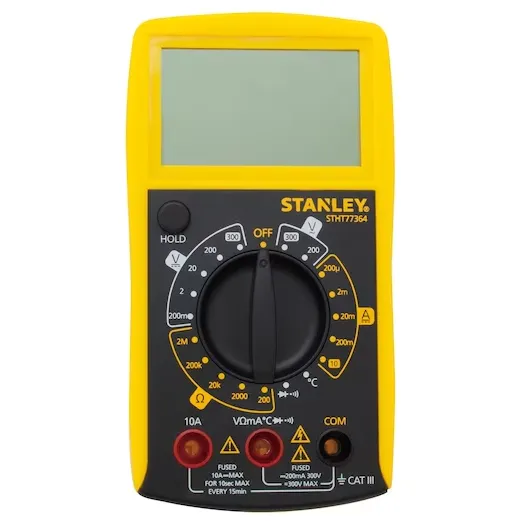Stanley Multi-Meter - Scadahtech Welding Supplies Ltd