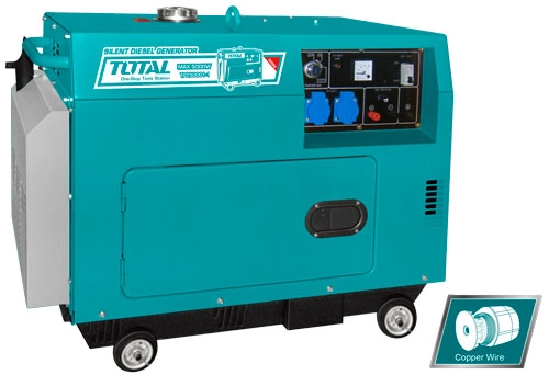 Total Silent Diesel Generator TP135006E - Scadahtech Welding Supplies Ltd