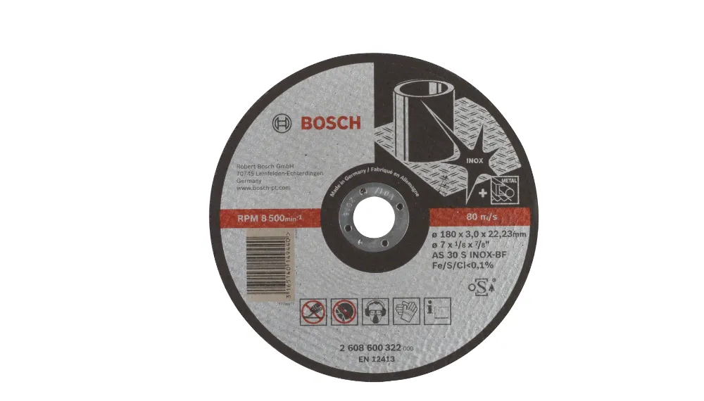 Bosch Inox Disc - Scadahtech Welding Supplies Ltd