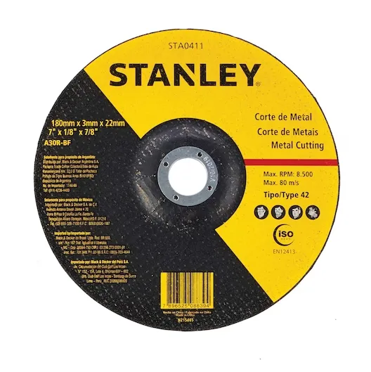 Stanley Metal Cutting Wheel Type 42 - Scadahtech Welding Supplies Ltd