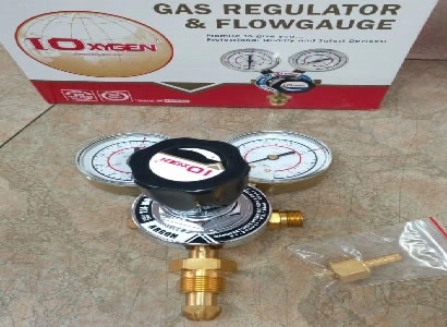 Gas Regulator And Flow Gauge - Scadahtech Welding Supplies Ltd